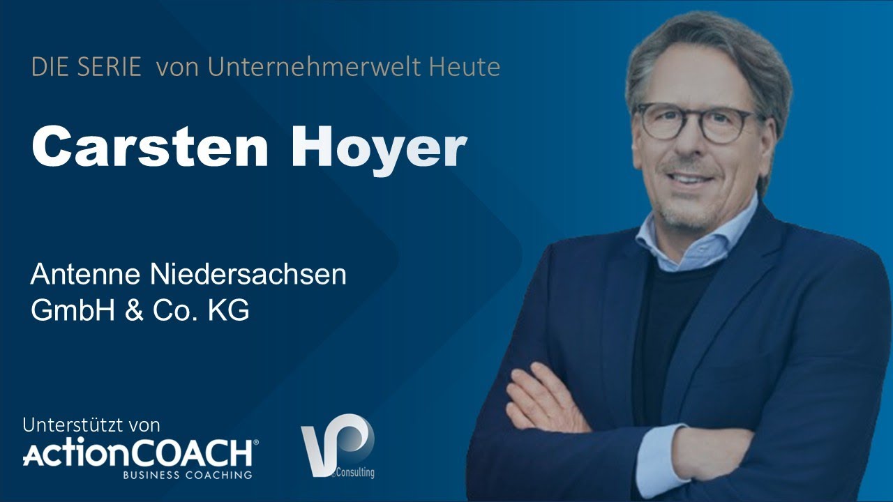 Carsten Hoyer von Antenne Niedersachsen