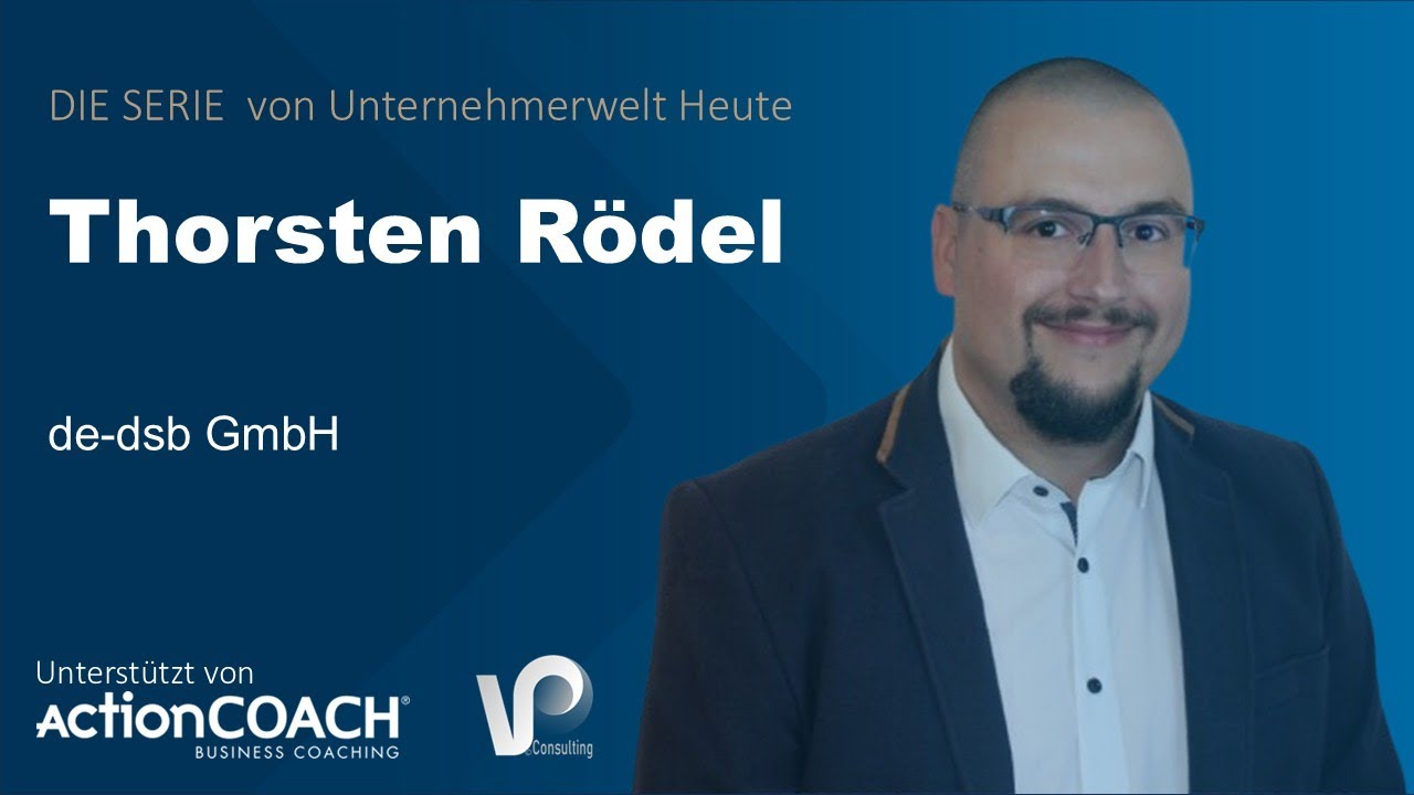 Thorsten Rödel von der de-dsb GmbH