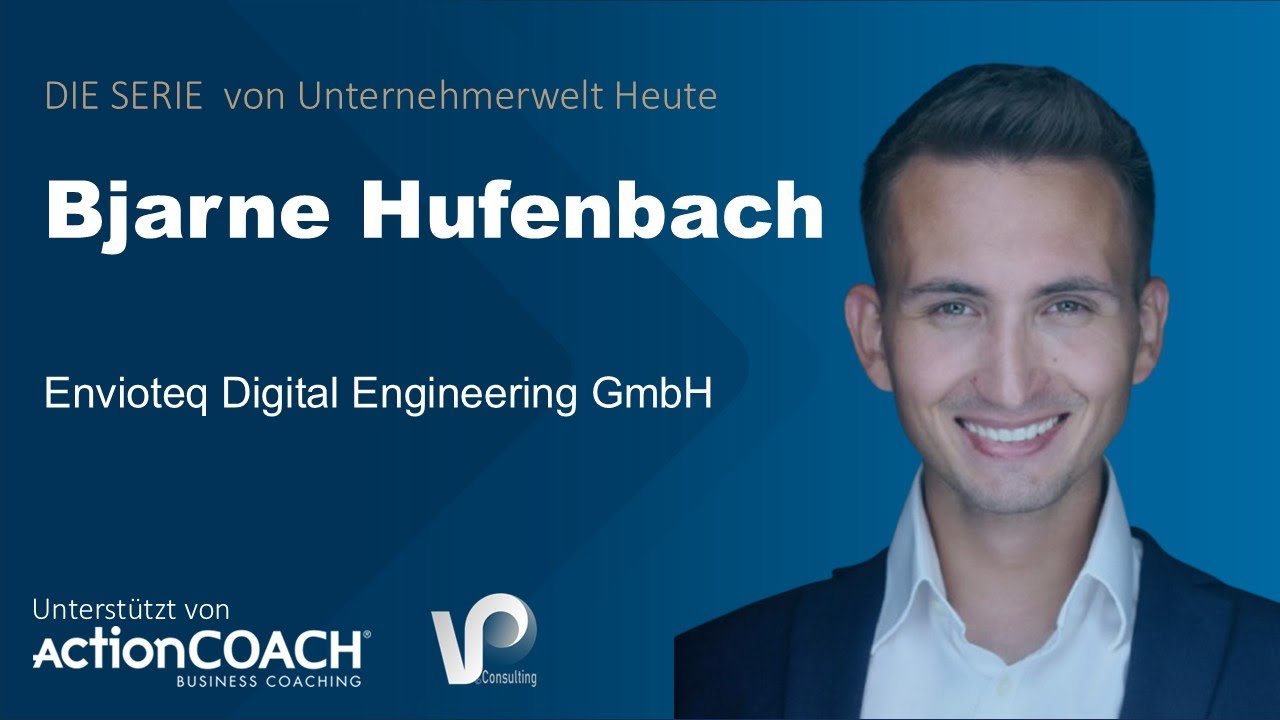 Bjarne Hufenbach von Envioteq Digital Engineering GmbH