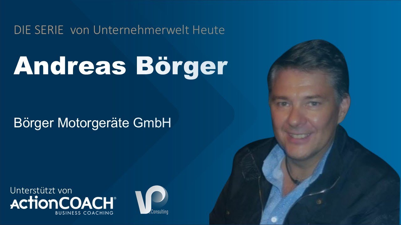 Andreas Börger von Börger Motorgeräte GmbH