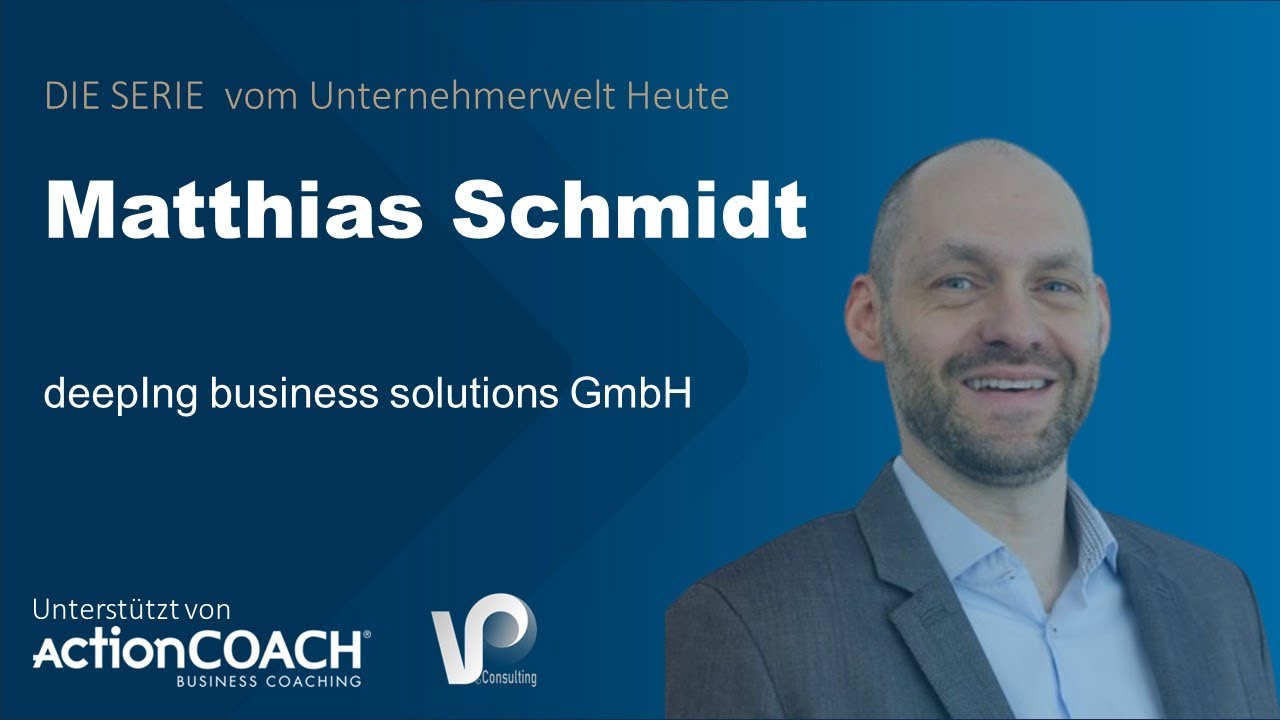 Matthias Schmidt von deepIng business solutions GmbH