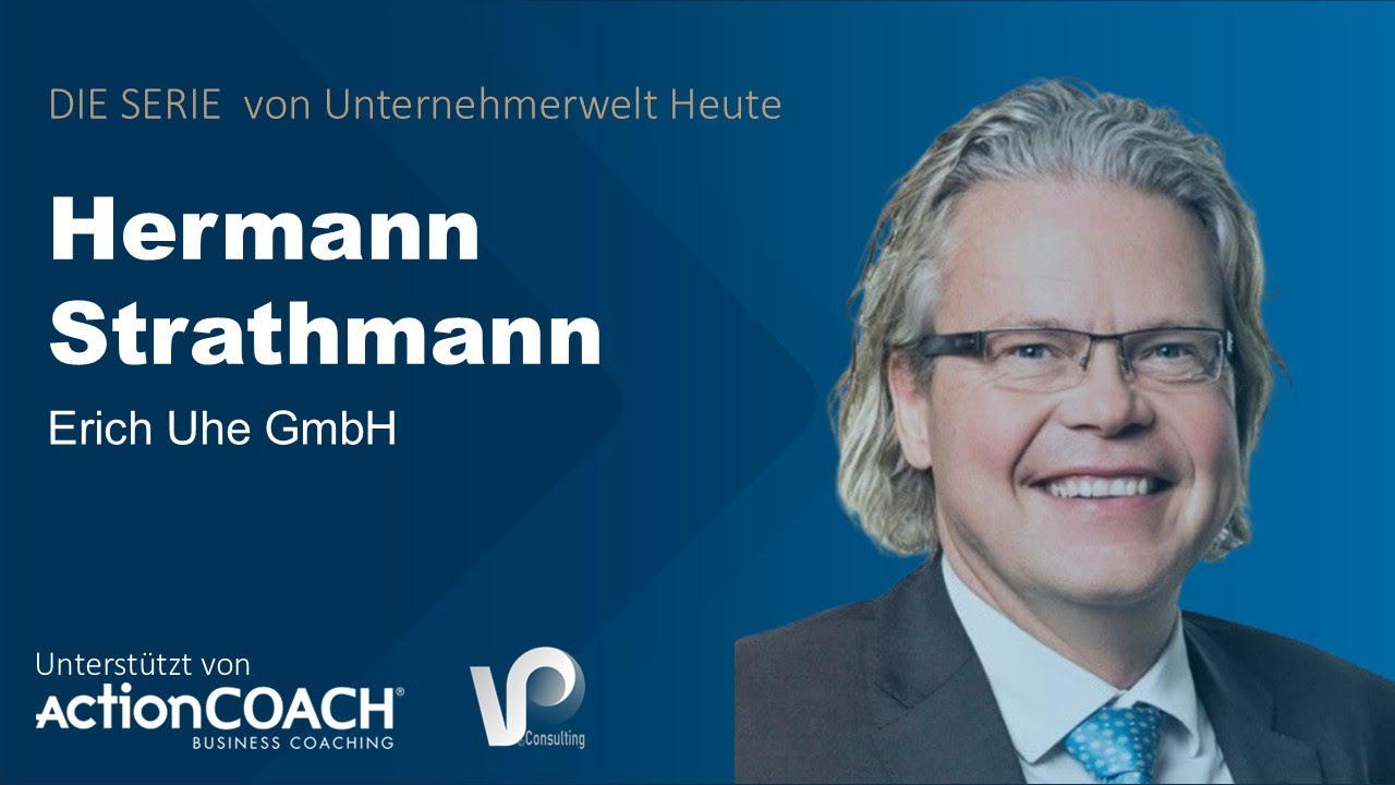 Hermann Strathmann von der Erich Uhe GmbH 