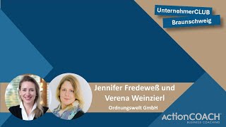 Jennifer Fredeweß und Verena Weinzierl 