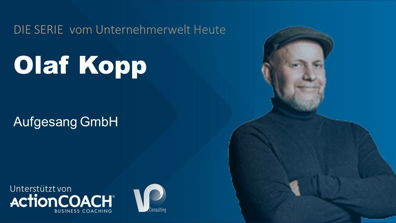 Strategie, Sichtbarkeit und Substanz: Olaf Kopp über nachhaltiges Marketing mit der Aufgesang GmbH