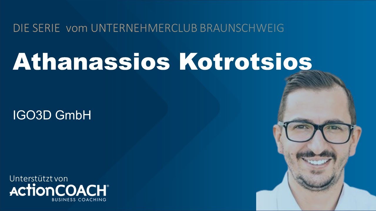 IGO3D: Additive Fertigung für die Industrie – mit Athanassios Kotrotsios voraus in die Zukunft